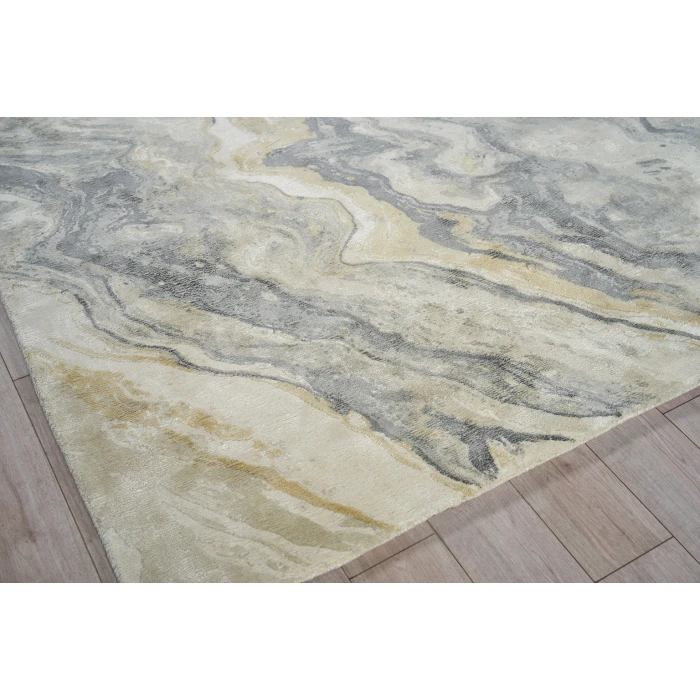 Exquisite Rugs Gianni Gray/Gold 664812X15 12ft.X15ft. Rect. Rug