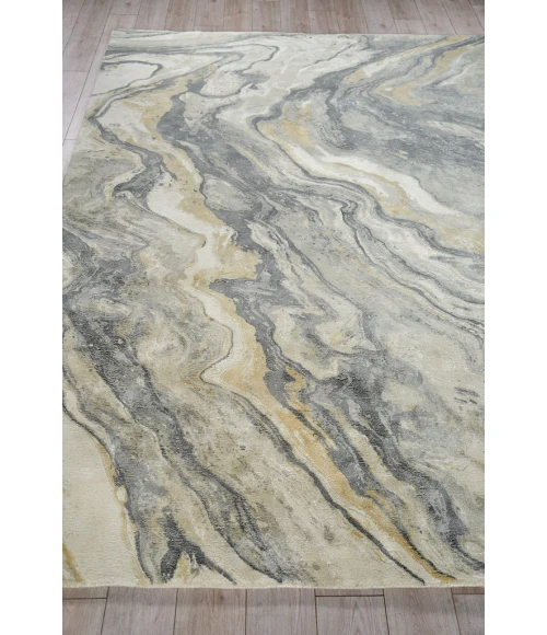 Exquisite Rugs Gianni Gray/Gold 664810X14 10ft.X14ft. Rect. Rug