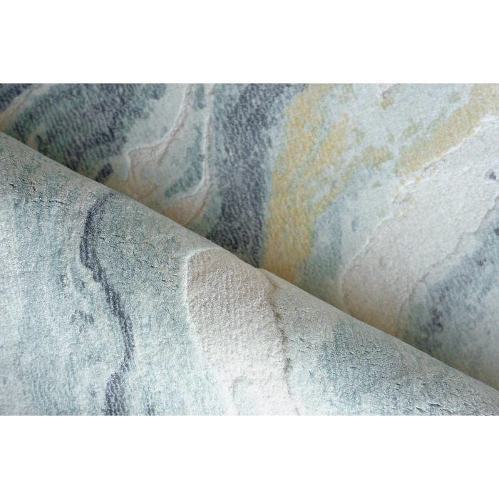 Exquisite Rugs Gianni Blue/Gold 66499X12 9ft.X12ft. Rect. Rug
