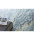 Exquisite Rugs Gianni Blue/Gold 664910X14 10ft.X14ft. Rect. Rug