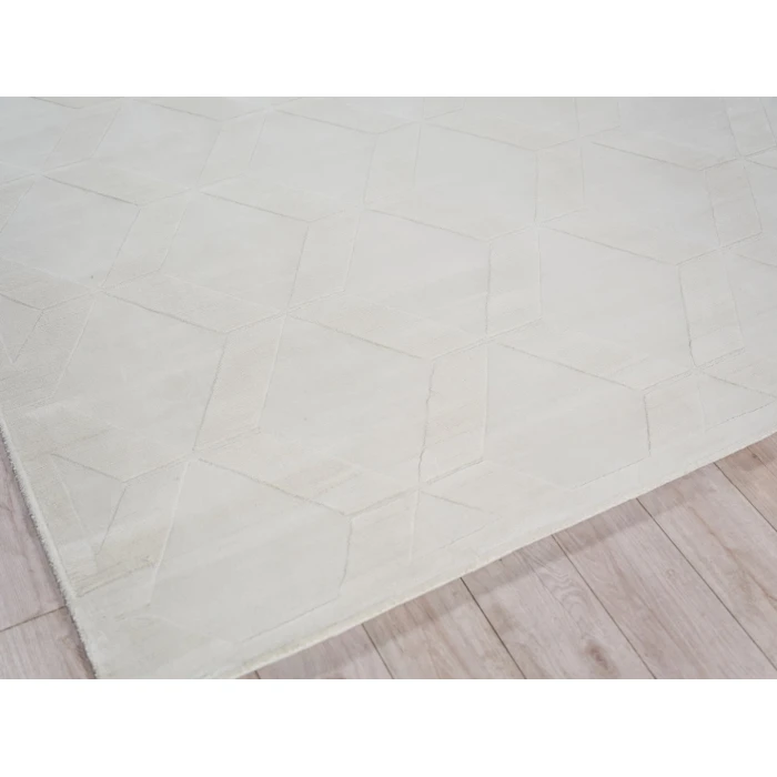 Exquisite Rugs Brunello Modern White 67358X10 8ft.X10ft. Rect. Rug
