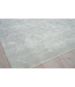 Exquisite Rugs Brunello Modern Light Silver 673615X15 SQUARE 15ft.X15ft. SQUARE Square Rug