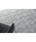 Exquisite Rugs Brunello Modern Light Silver 673614X14 SQUARE 14ft.X14ft. SQUARE Square Rug