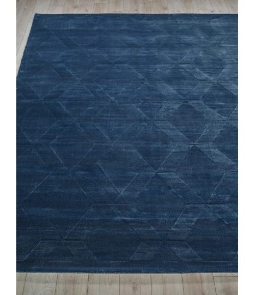 Exquisite Rugs Brunello Modern Navy 673714X14 SQUARE 14ft.X14ft. SQUARE Square Rug