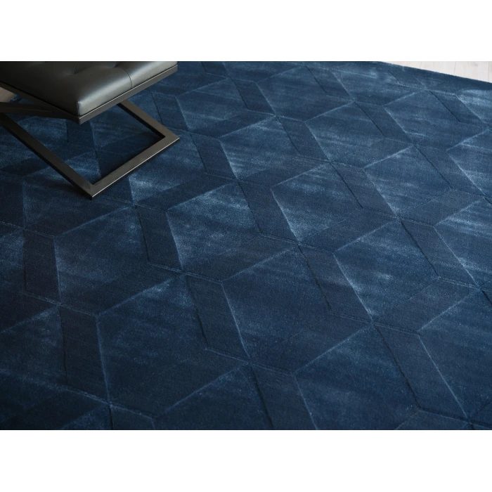 Exquisite Rugs Brunello Modern Navy 673710X14 10ft.X14ft. Rect. Rug