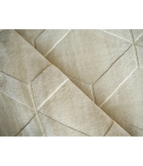 Exquisite Rugs Brunello Modern Light Beige 673914X14 SQUARE 14ft.X14ft. SQUARE Square Rug
