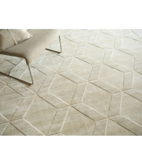 Exquisite Rugs Brunello Modern Light Beige 673914X14 SQUARE 14ft.X14ft. SQUARE Square Rug
