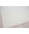 Exquisite Rugs Tovello Modern White 674614X14 SQUARE 14ft.X14ft. SQUARE Square Rug