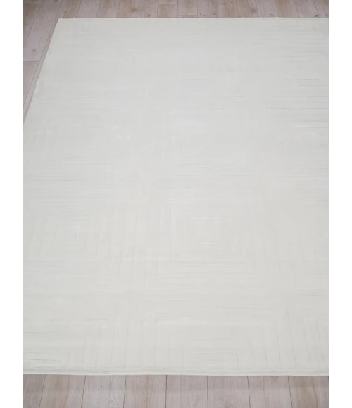 Exquisite Rugs Tovello Modern White 674614X14 SQUARE 14ft.X14ft. SQUARE Square Rug