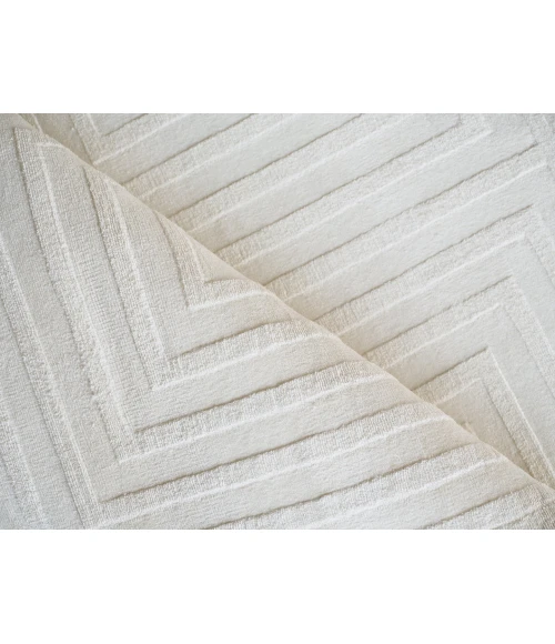 Exquisite Rugs Tovello Modern White 674614X14 SQUARE 14ft.X14ft. SQUARE Square Rug