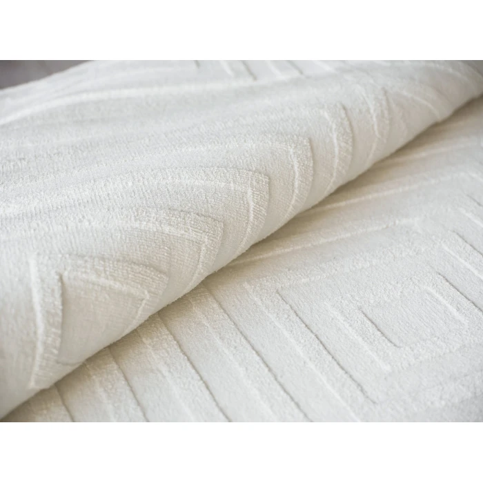 Exquisite Rugs Tovello Modern White 67466X9 6ft.X9ft. Rect. Rug