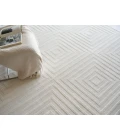 Exquisite Rugs Tovello Modern White 674614X14 SQUARE 14ft.X14ft. SQUARE Square Rug