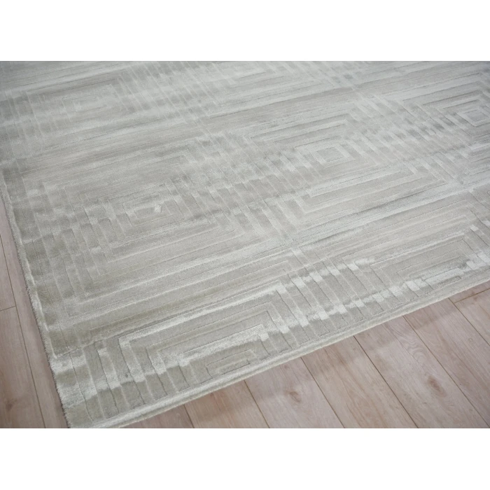 Exquisite Rugs Tovello Modern Light Silver 67479X12 9ft.X12ft. Rect. Rug