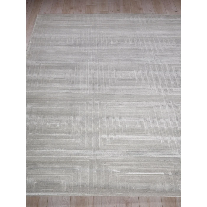 Exquisite Rugs Tovello Modern Light Silver 67479X12 9ft.X12ft. Rect. Rug