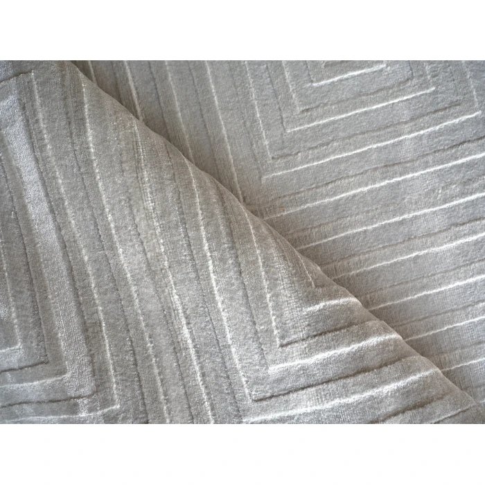 Exquisite Rugs Tovello Modern Light Silver 67479X12 9ft.X12ft. Rect. Rug
