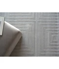 Exquisite Rugs Tovello Modern Light Silver 67479X12 9ft.X12ft. Rect. Rug