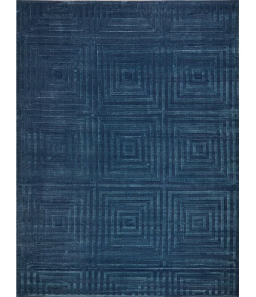 Exquisite Rugs Tovello Modern Navy 674814X14 SQUARE 14ft.X14ft. SQUARE Square Rug