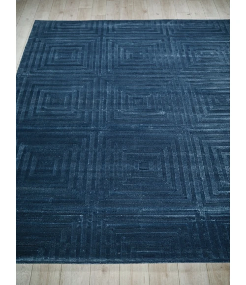 Exquisite Rugs Tovello Modern Navy 674814X14 SQUARE 14ft.X14ft. SQUARE Square Rug