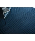 Exquisite Rugs Tovello Modern Navy 674814X14 SQUARE 14ft.X14ft. SQUARE Square Rug