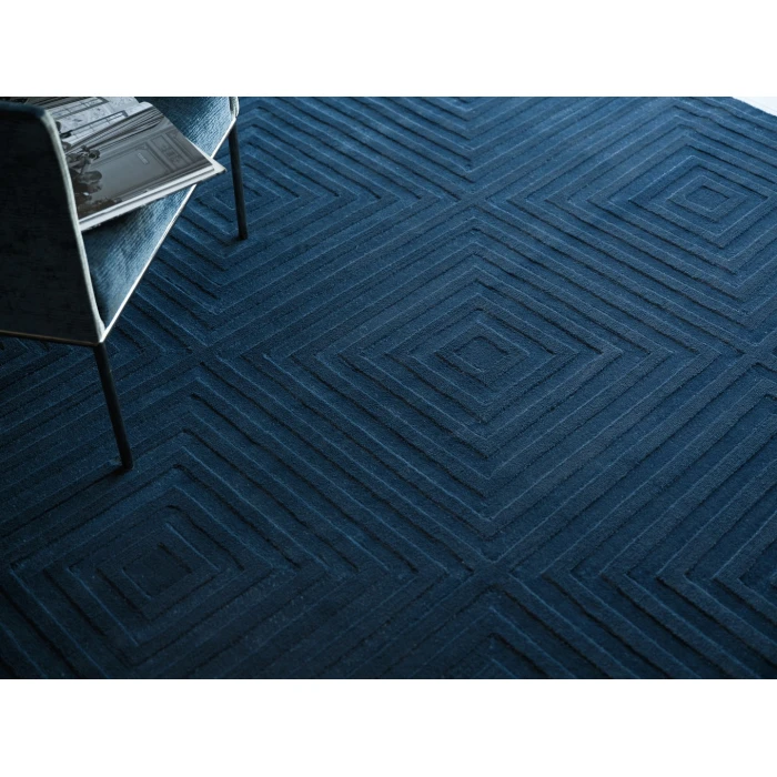 Exquisite Rugs Tovello Modern Navy 674812X15 12ft.X15ft. Rect. Rug