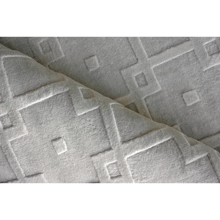 Exquisite Rugs Camora Modern Light Silver 67532X3 2ft.X3ft. Rect. Rug