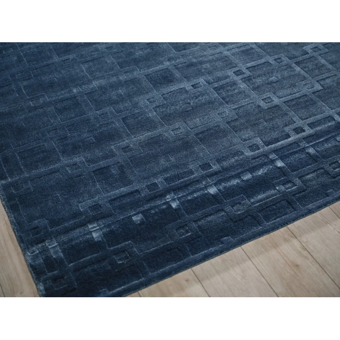 Exquisite Rugs Camora Modern Navy 67542X3 2ft.X3ft. Rect. Rug