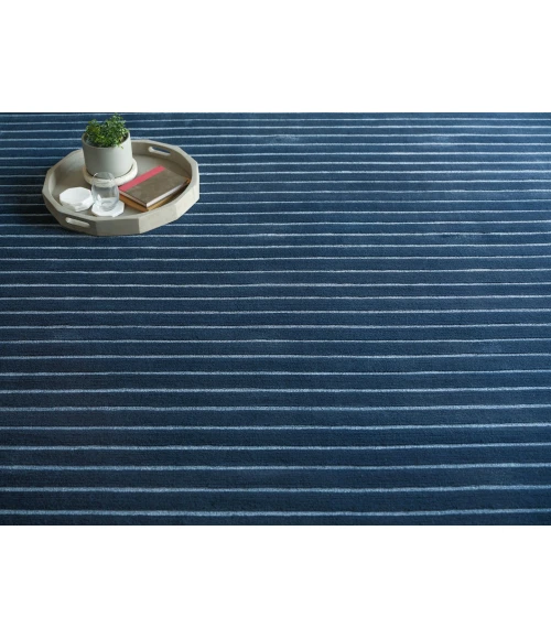 Exquisite Rugs Amani Modern Navy 67654X6 4ft.X6ft. Rect. Rug