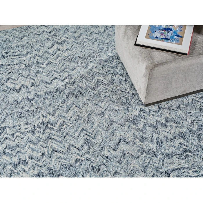 Exquisite Rugs Veneta Blue 67728X10 8ft.X10ft. Rect. Rug