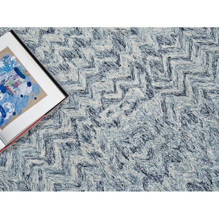 Exquisite Rugs Veneta Blue 67728X10 8ft.X10ft. Rect. Rug