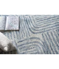 Exquisite Rugs Juno Blue/Ivory 67751X16 1ft.X1ft.6in. Rect. Rug
