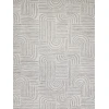 Exquisite Rugs Juno Gray/Ivory 67761X16 1ft.X1ft.6in. Rect. Rug