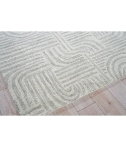 Exquisite Rugs Juno Gray/Ivory 67761X16 1ft.X1ft.6in. Rect. Rug