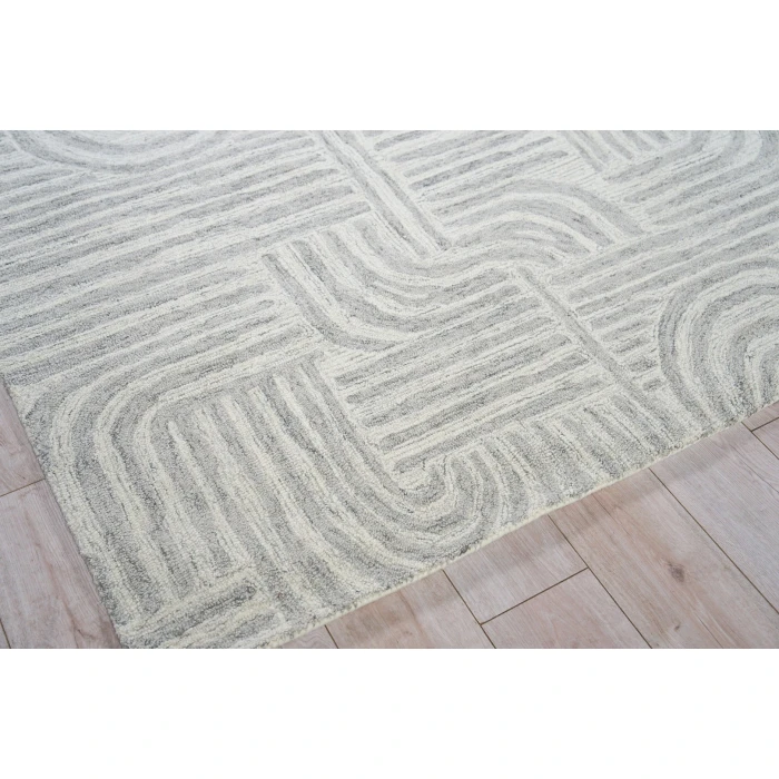 Exquisite Rugs Juno Gray/Ivory 677612X15 12ft.X15ft. Rect. Rug
