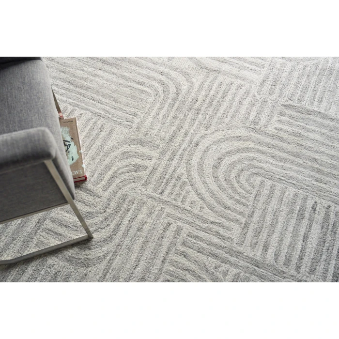 Exquisite Rugs Juno Gray/Ivory 677612X15 12ft.X15ft. Rect. Rug