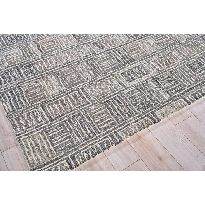 Exquisite Rugs Naturals Charcoal 67776X9 6ft.X9ft. Rect. Rug