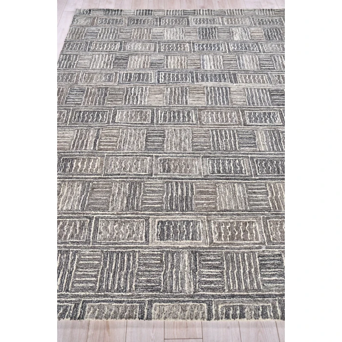 Exquisite Rugs Naturals Charcoal 67776X9 6ft.X9ft. Rect. Rug