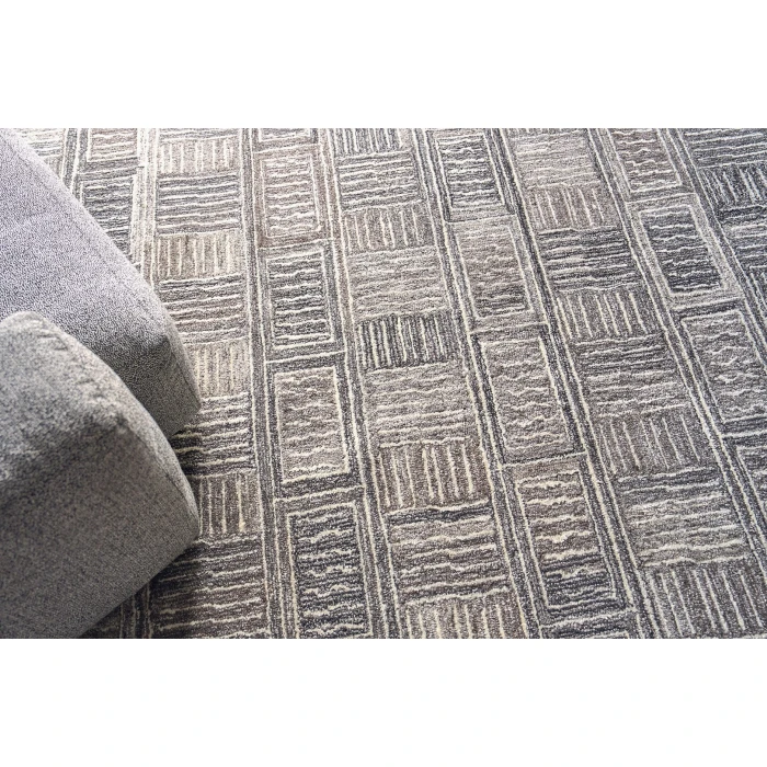 Exquisite Rugs Naturals Charcoal 67776X9 6ft.X9ft. Rect. Rug