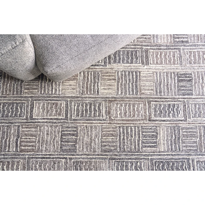 Exquisite Rugs Naturals Charcoal 67776X9 6ft.X9ft. Rect. Rug