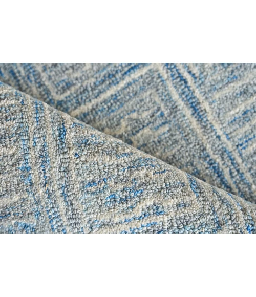 Exquisite Rugs Naturals Blue/Ivory 67785X8 5ft.X8ft. Rect. Rug