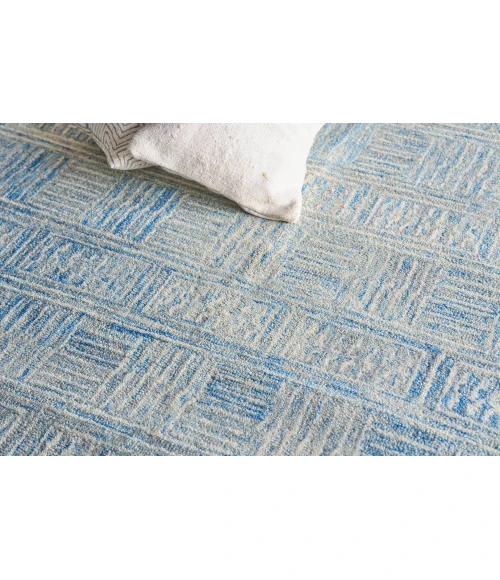 Exquisite Rugs Naturals Blue/Ivory 67785X8 5ft.X8ft. Rect. Rug