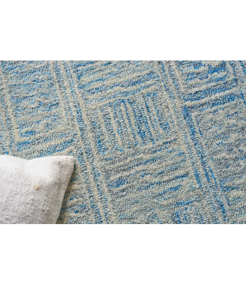 Exquisite Rugs Naturals Blue/Ivory 67785X8 5ft.X8ft. Rect. Rug