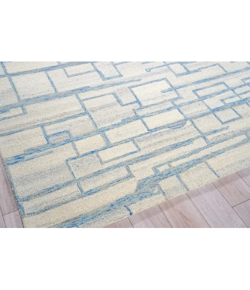 Exquisite Rugs Naturals Blue/Ivory 67805X8 5ft.X8ft. Rect. Rug