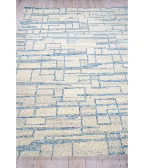 Exquisite Rugs Naturals Blue/Ivory 67805X8 5ft.X8ft. Rect. Rug