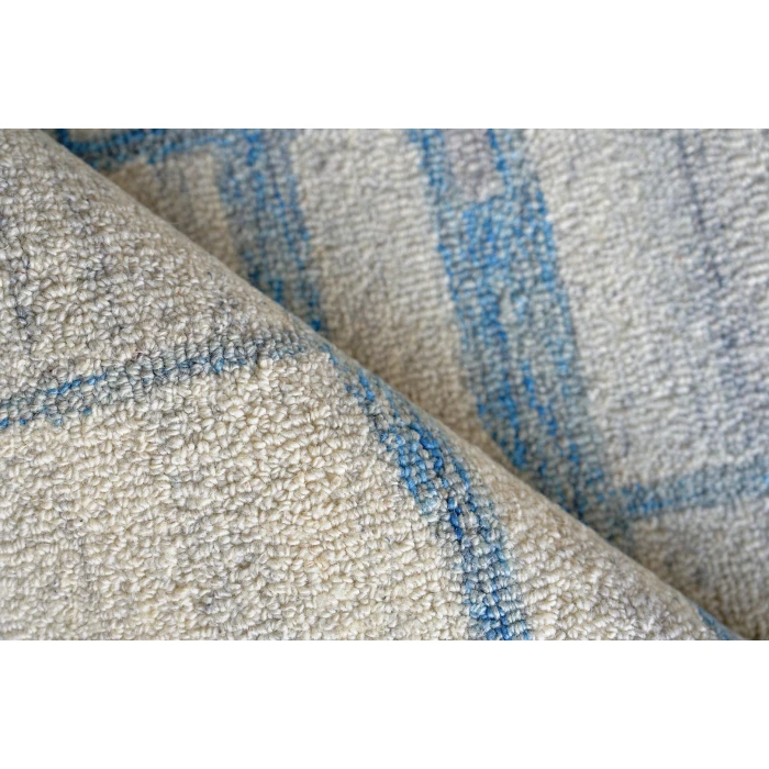 Exquisite Rugs Naturals Blue/Ivory 67801X16 1ft.X1ft.6in. Rect. Rug