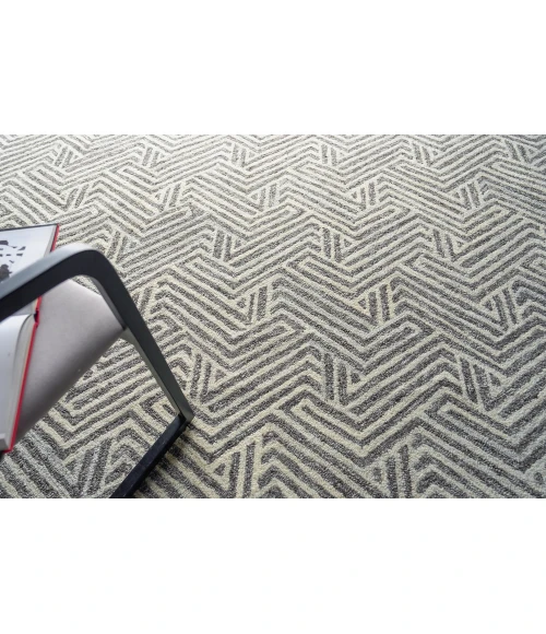 Exquisite Rugs Naturals Gray/Ivory 67825X8 5ft.X8ft. Rect. Rug