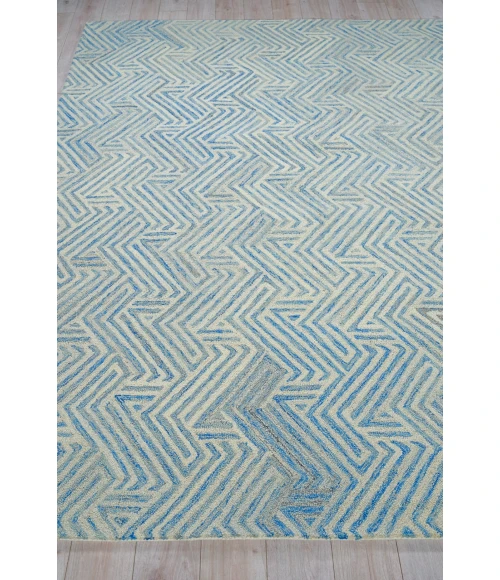 Exquisite Rugs Naturals Blue/Ivory 67835X8 5ft.X8ft. Rect. Rug