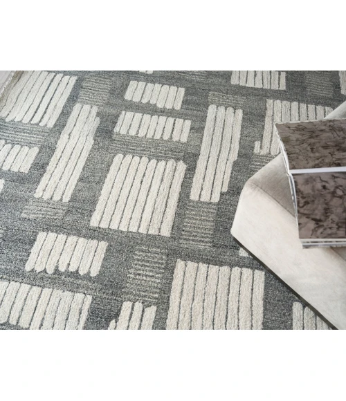 Exquisite Rugs Naturals Ivory/Silver 67875X8 5ft.X8ft. Rect. Rug