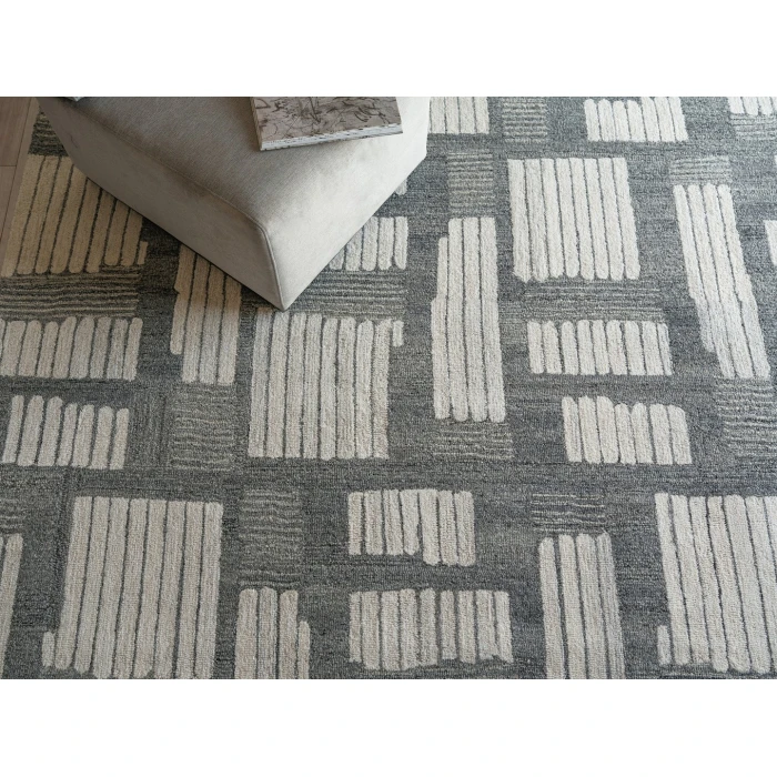 Exquisite Rugs Naturals Ivory/Silver 67879X12 9ft.X12ft. Rect. Rug