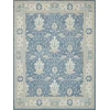Exquisite Rugs Claremont Oushak Blue/Ivory 67939X12 9ft.X12ft. Rect. Rug