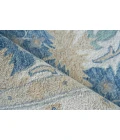 Exquisite Rugs Claremont Oushak Blue/Ivory 67939X12 9ft.X12ft. Rect. Rug